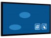 43 Zoll Touchscreen mit kapazitiver Glasfront